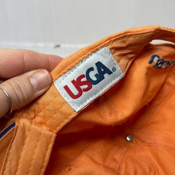 US Open Golf Hat Chambers Bay 2015 USGA Orange Blue Green - Picture 6 of 6